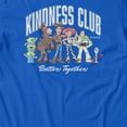 thumbnail image 3 of Disney Pixar Toy Story Kindness Club Better Together Group Shot Women's T Shirt (Royal, S-XXL), 3 of 4