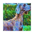 thumbnail image 1 of Weimar Weimaraner Worship - Canvas, 1 of 10