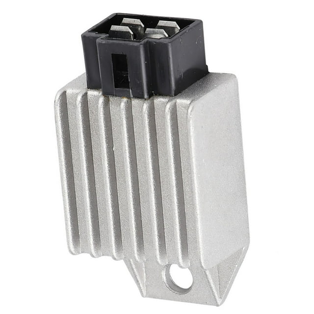 Regulador De Voltaje De 12 V Para Moto, 4 Pines, Ahorro Y Estabilización De Corriente Con Diseño De Disipador De Calor Adecuado, Reemplazo Directo