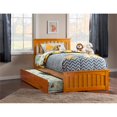 thumbnail image 4 of Atlantic Furniture Mission Lit Simple XL Plate-Forme avec Gigogne en Caramel, 4 of 7