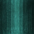 thumbnail image 1 of Ahgly Company Indoor Square Abstract Turquoise Blue Contemporary Area Rugs, 6' Square, 1 of 4