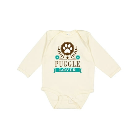 

Inktastic Puggle Lover Gift Baby Boy or Baby Girl Long Sleeve Bodysuit