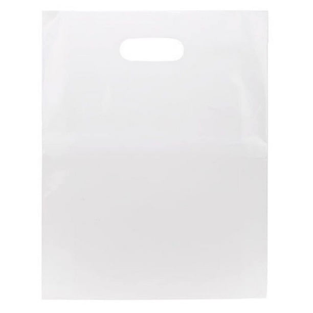 Bolsa de compras ClearBags de 12 x 15 cm con asa de 2,25 mil, 100% reciclable