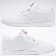 Reebok Womens Princess Sneakers White Size 7 Comfortable Classic Athletic Shoes