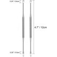 thumbnail image 2 of 2 Pack - Stainless Steel Ear Spoon Portable Double-Ended Ear Pick Ear Wax Removal Tools Cl, 2 of 5