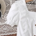 thumbnail image 6 of XIYNBAOK Girls Tops Size 12-14 White Top for Girls Plaid Shirt Girl Clothes Size 14-16 Clothes for 7-8 Dance Clothes Vintage Clothes Cute Baby Clothes Tween Girl 16 Girls Clothes, 6 of 6
