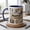 Light Blue, variant on Personalized Engineer Mug 3D, Creative Inventor Gift, Faux 3D Effect Ceramic Cup