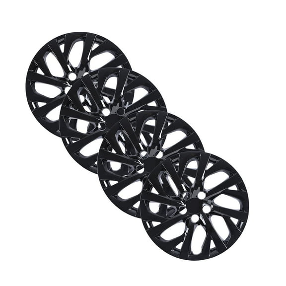 (4 Pack)16 inch Lacquer Hubcaps Wheel Rims Cover fit for 2017-2019 TOYOTA COROLLA,Bolt On Car Truck SUV Hub Cap,ABS PC Material