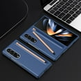 thumbnail image 7 of ELEHOLD Case for Samsung Galaxy Z Fold 4, Heavy Duty Shockproof PC Matte Case with S Pen [Built-in Screen Protector] & Pen Holder,Blue, 7 of 7
