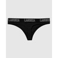 thumbnail image 5 of Culotte String avec Logo en Noir Smoking, 5 of 5