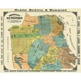 thumbnail image 3 of Wilbur 14x12 Black Modern Framed Museum Art Print Titled - San Francisco California Guidemap - Wilbur 1890, 3 of 5