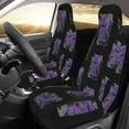 thumbnail image 3 of XMXT 2Pcs Car Seat Cover, Game Slogan Gray Stickers Seat Covers for Cars, Universal Fit, 3 of 9