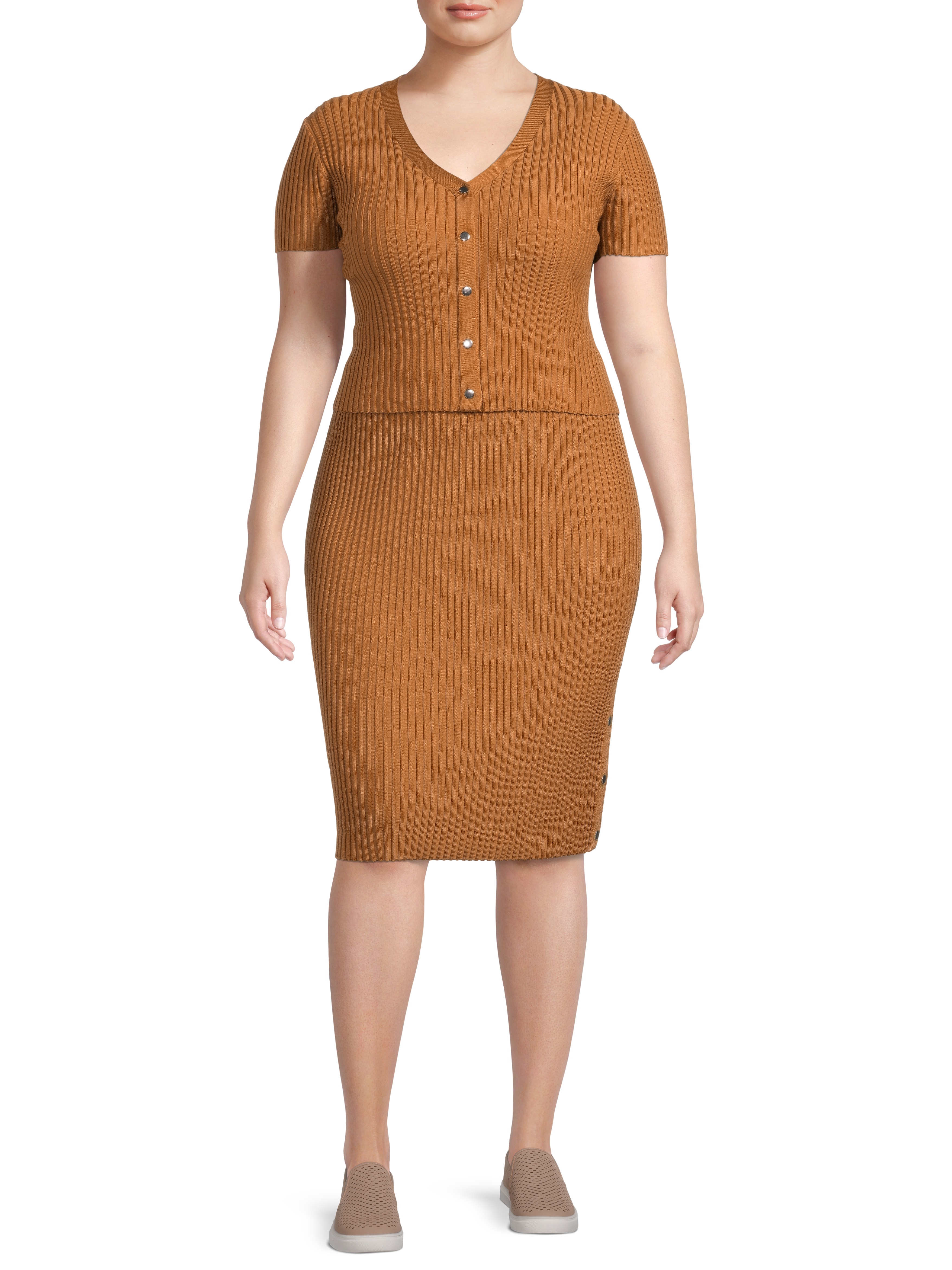 Sweater Skirt Set 
