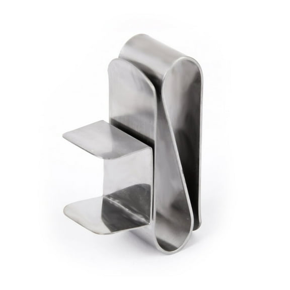 Mizh Magnetic Billiards Pool Cue Chalk Holder (Silver)