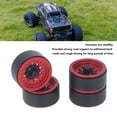 thumbnail image 4 of Roues à Billes RC, 4PCS 1,9 Pouces en Alliage d'Aluminium RC Roues à Billes pour SCX10 Axial I II III, 4 of 8