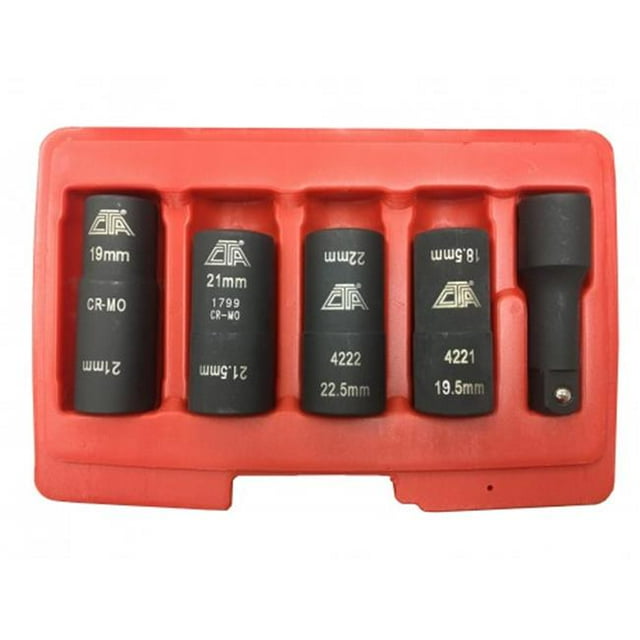 CTA CTA1 463 Ensemble de Douilles Rabattables - 5 Pcs