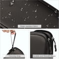 thumbnail image 4 of HRTGFD-Electronic Organizer, Travel Cable Organizer Bag Pouch Electronic Accessories Carry Case Portable Waterproof Double Layers All-in-One Storage Bag for Cable, Cord, Charger, Phone, Earphone Coff, 4 of 4