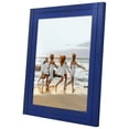 thumbnail image 6 of Americanflat 11x14 Picture Frame Polished Crystal Clear Glass Hampton Collection Distressed Frames - Navy Blue, 6 of 8