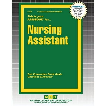 Career Examination Nursing Assistant, Book 534, (Paperback)