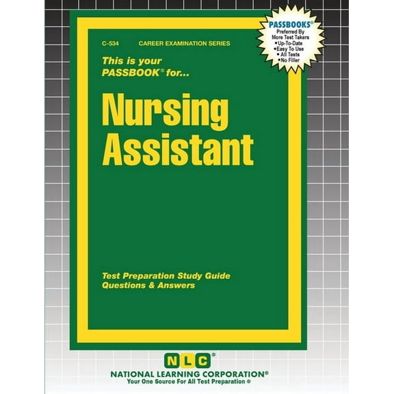 Career Examination Nursing Assistant, Book 534, (Paperback)