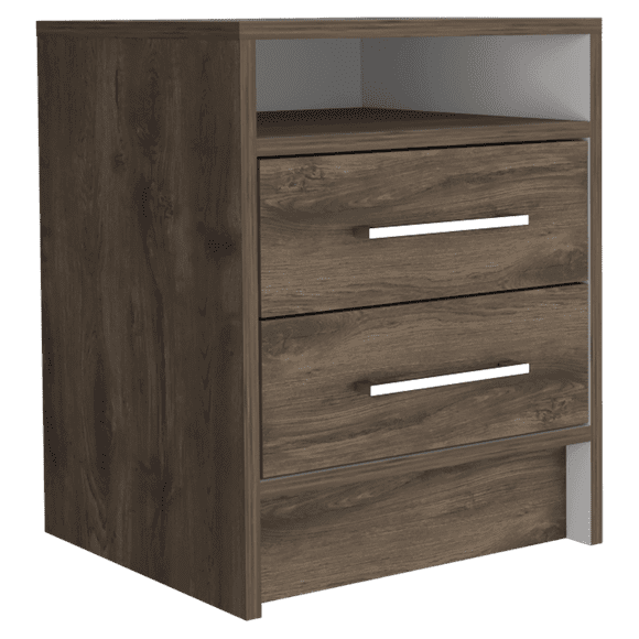 Mesa Noche Eter Bellota/Blanco Madera Aglomerada Excelsior