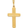 thumbnail image 1 of 14K Yellow Gold Cross Pendant (45 X 20.75) Made In United States c1467, 1 of 6