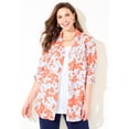 thumbnail image 5 of Catherines Women's Plus Size Modern Camp Shirt, 5 of 6