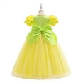 thumbnail image 5 of KAWELL Green Fairy Princess Dress for Girls Elf Costume Outfits Birthday Party Fancy Dresses, 5 of 7
