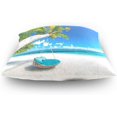 thumbnail image 4 of GZHJMY Throw Pillow Case Decorative Cushion Cover Square Pillowcase, Summer Landscape Nature Tropical Ocean Sea Palm Tee Sofa Bed Pillow Case Cover(20x20inch) Twin Sides Home Decor, 4 of 4