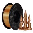 thumbnail image 1 of KINGROON Vibrant Multi-Color Silk PLA Filament for FDM Printers - 10 Stunning Shades Including Gold, Silver, and Copper, 1.75mm Diameter, 1kg Spool, Perfect for Creative 3D Printing Projects, 1 of 6