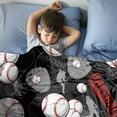 thumbnail image 2 of Football Blanket for Boys, Football Gifts for Boys, Soft Football Gift Blanket for Room Decor Bedding 40x50 in, 2 of 5