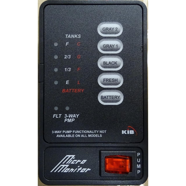Kib Electronics M28VW Tank Monitor System Panel