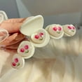 thumbnail image 4 of Pinza para el pelo con corazón arcoíris: accesorio para el pelo bonito y elegante para mujer, 1 unidad, 4 of 4