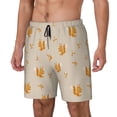 thumbnail image 2 of Fotbe Squirrel Animal Men’s Swim Trunks Quick Dry Swim Shorts Board Shorts with Mesh Lining-Medium, 2 of 9
