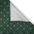 thumbnail image 5 of Ambesonne Fleur De Lis Grommet Curtain, Royal Floral Forms, 50" x 108", Hunter and Sage Green, 5 of 6
