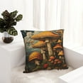 thumbnail image 6 of Honeii Vintage Cloud Mushroom Print Throw Pillow, Square Decorative Pillow Forms Soft Fluffy Plump Pillow Decorative Pillow Inserts,Couch Pillows-24"x24", 6 of 7