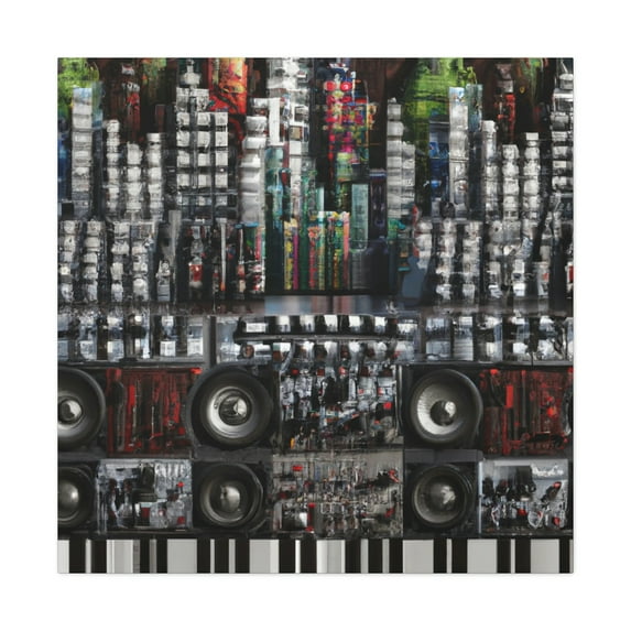 Mixing Board Masterpiece - Canvas