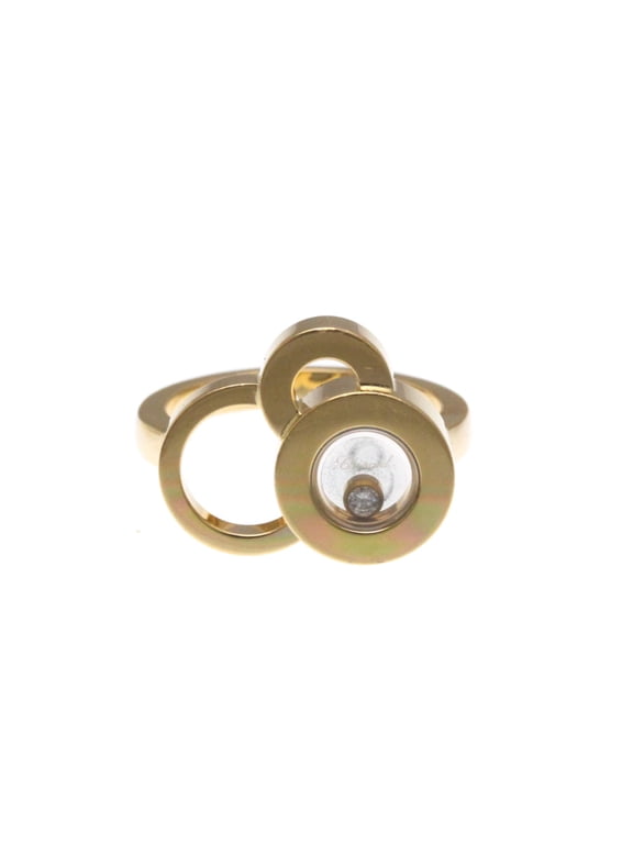 Pre-Owned Chopard Happy Diamond Ring 826982 Pink Gold (18K) Fashion Diamond Band Ring... (Good)