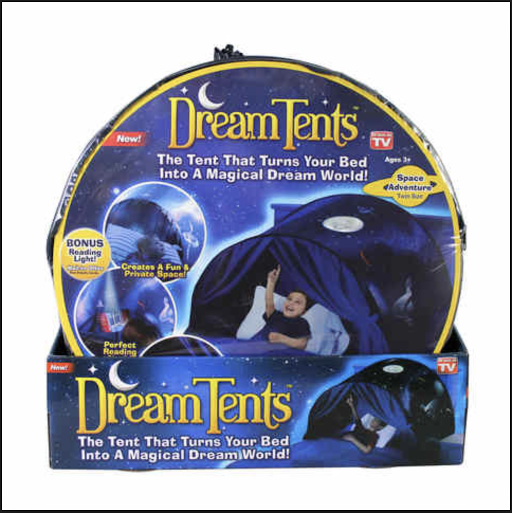 Dream Tents Space Adventure, Kids Pop Up Play Tent, Twin Size, As Seen