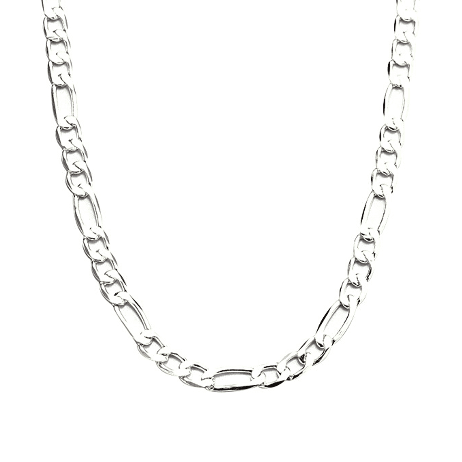 FOSIR 2mm Thin Chain Necklace - Surgical Stainless Steel Unisex Jewelry 18-30 Inches