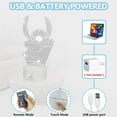 thumbnail image 2 of Stitch 3D Illusion Night Light: Gifts Light with Remote Control and Smart Touch, Stuff for Girls Room Decor Lamp Birthday Christmas Gifts ﻿, 2 of 4