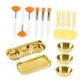 thumbnail image 3 of Zentra 23 Pieces Face Mask Mixing Bowl Set DIY Facemask Mixing Tools Breathable Easy to Gold, 3 of 8