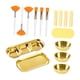 thumbnail image 3 of Juego de 23 cuencos para mezclar mascarillas faciales, ideal como recuerdo de fiesta o para salón de belleza. Oro, 3 of 8
