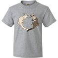 thumbnail image 3 of Inktastic Cute Ferret Heart Youth T-Shirt, 3 of 5