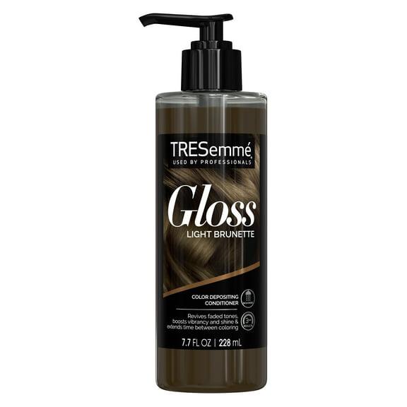 TRESemmé Gloss Light Brunette Provides 3-Minute Results in Shower Color Enhancing, 7.7 fl oz