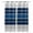 blue, variant on Sage Green Stripes Kitchen Curtains Modern Spring Abstract Striped Cafe Short Curtains for Bathroom Blackout Window Curtain Grommet Small Window Treatment Drapes for Bedroom Living Room 27.5"x39"x2