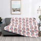 thumbnail image 2 of Fotbe Elephant Manta de Franela con Estampado, Manta Ultrasuave para Cama, Sofá, Auto, Hipoalergénica y Antibolitas-40"x30", 2 of 6