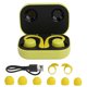 thumbnail image 1 of Auriculares Bluetooth con ganchos para la oreja, auriculares inalámbricos deportivos in-Ear con caja de carga (Jaune vif), 1 of 5