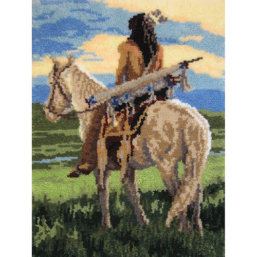 Latch Hook Kit 26.5"X35"Curio