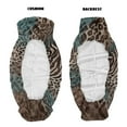 thumbnail image 6 of ZIATUBLES UTV Seat Covers 2 Pack, Waterproof Polyester Replacement Front Bench Seats Covers, Wear-Resistant UTV Outdoor Accessory Part for Kawasaki Mule, Zebra Stripes Leopard Print Mix Print, 6 of 8
